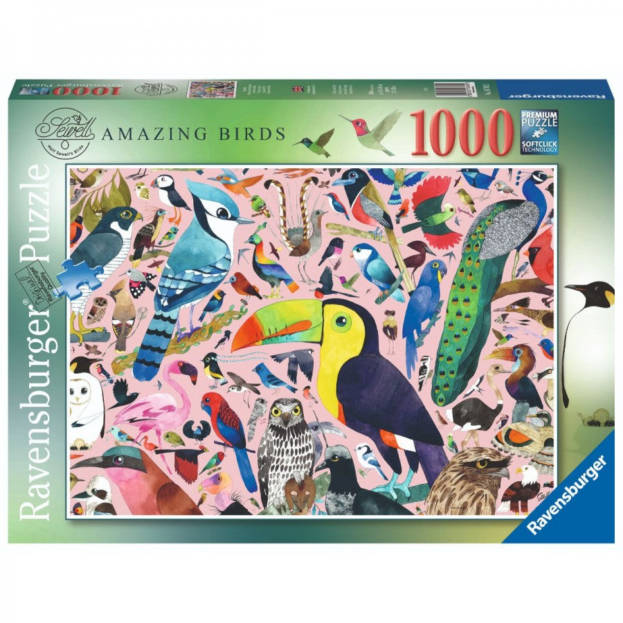 Ravensburger - Amazing Birds 1000 Piece Jigsaw - Good Games