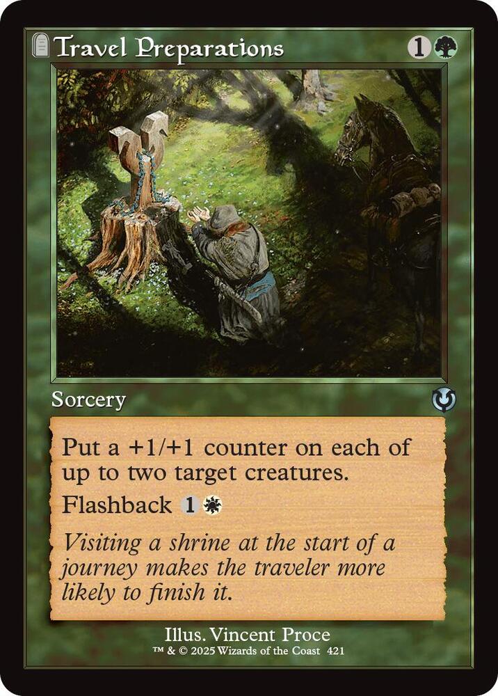 Travel Preparations 421/287 (Innistrad Remastered)  - Retro