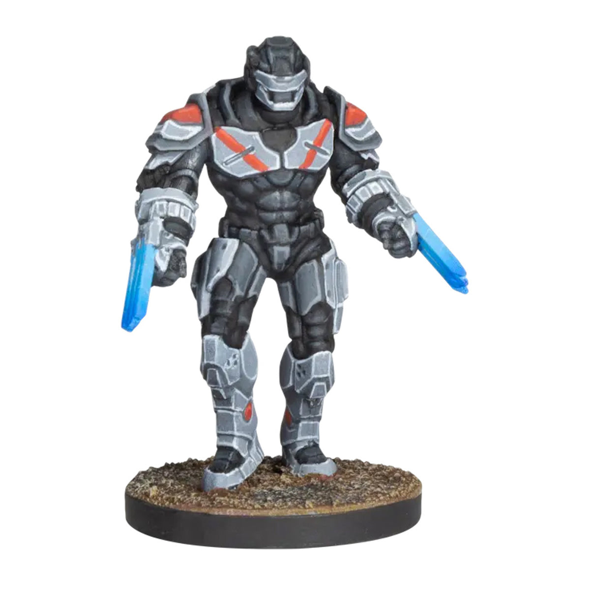 Firefight Enforcer model mid-strike with energy Phase Claws activated