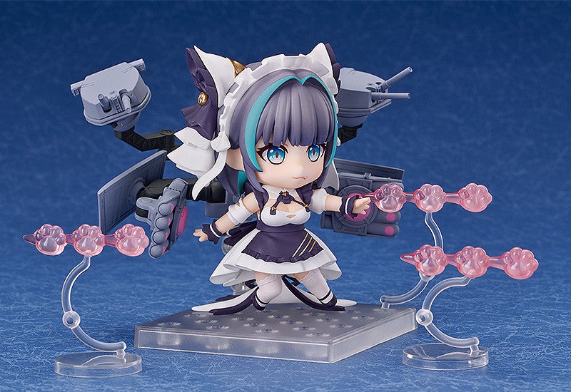 Nendoroid of Azur Lane's Belfast in her maid outfit holding rigging