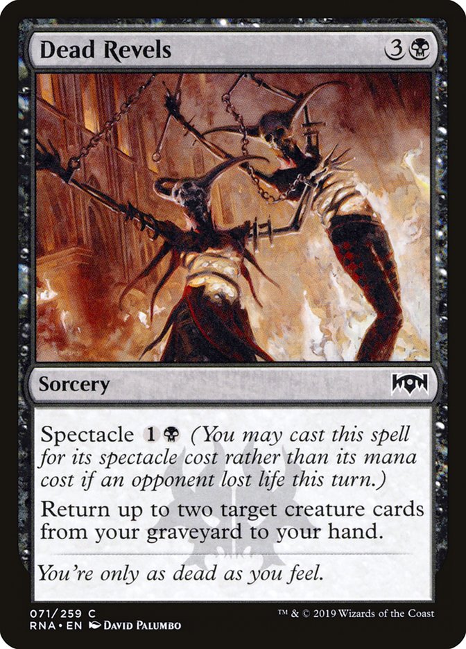 Dead Revels 71/259 (Ravnica Allegiance) 