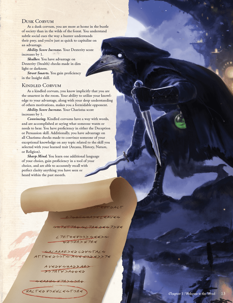 Hit Point Press Humblewood Campaign Setting Book Hardcover