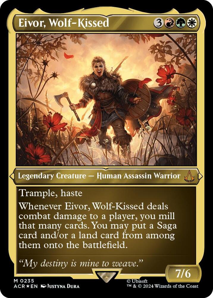 Eivor, Wolf-Kissed 235 (Universes Beyond: Assassin's Creed)  - Etched Foil