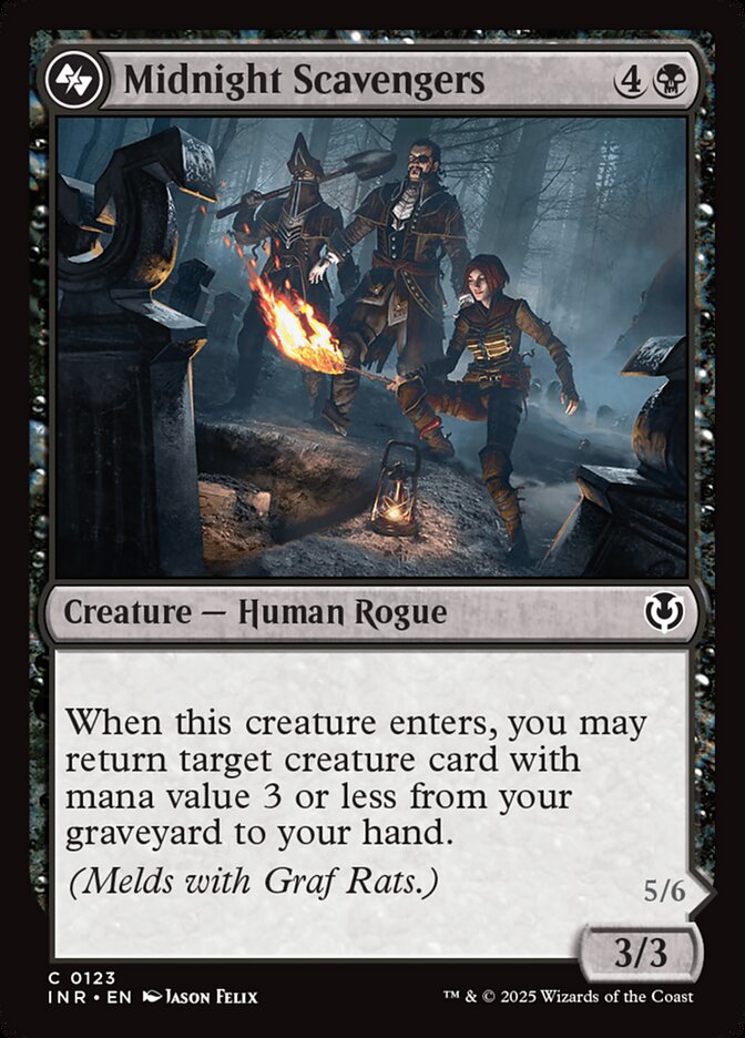 Midnight Scavengers 123/287 (Innistrad Remastered)  - Foil