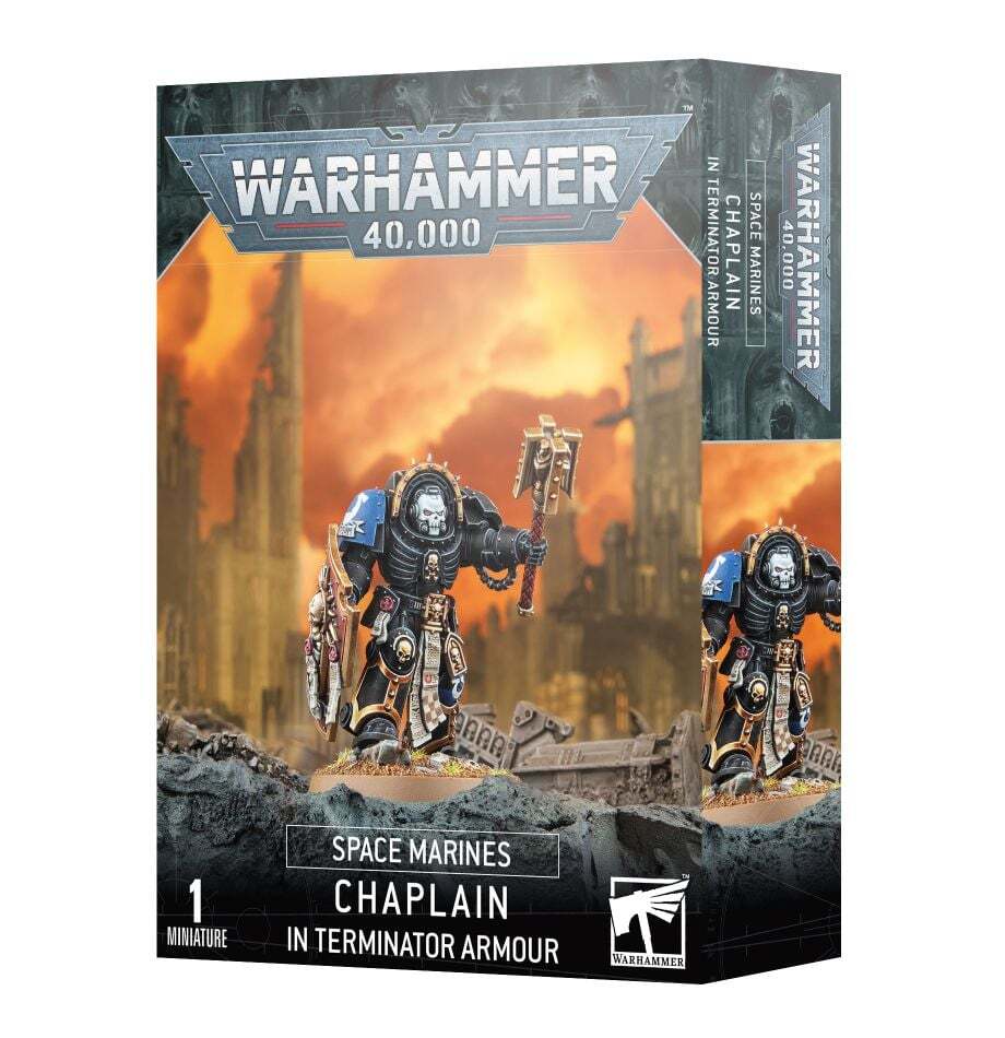 Space Marines Chaplain In Terminator Armour (48-91) - Good Games