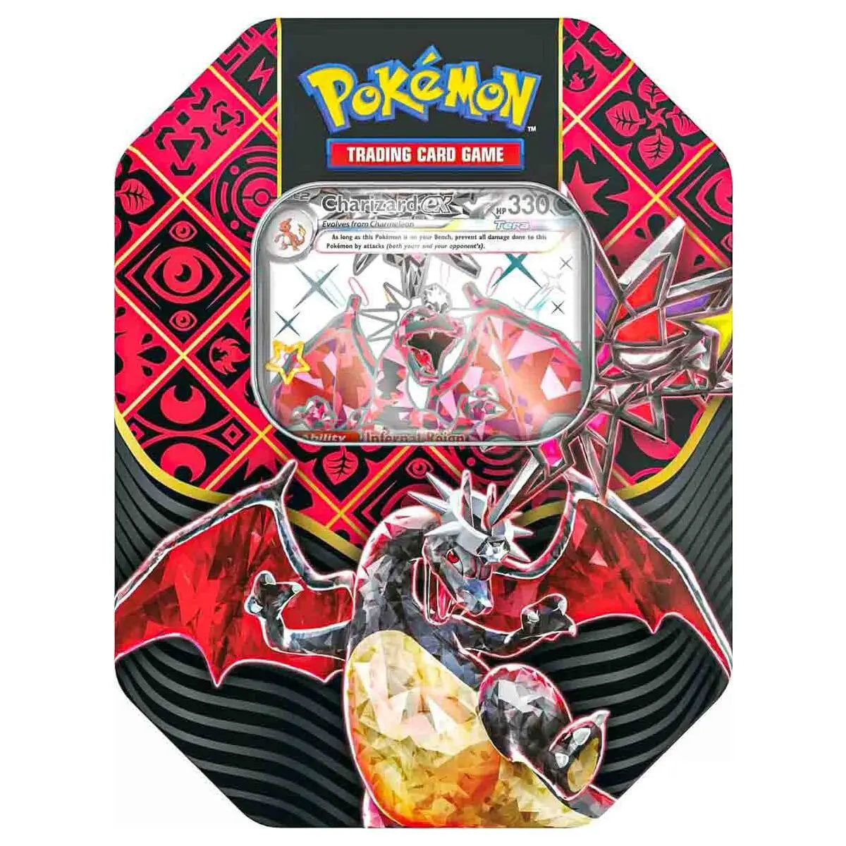 Pokemon TCG - Scarlet and Violet - Paldean Fates Tin (Vertical) - Good Games
