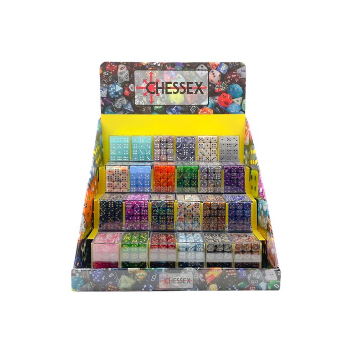 Chessex CHX 279AA Box of 50 Classic 12mm d6 Dice Block - Preorder