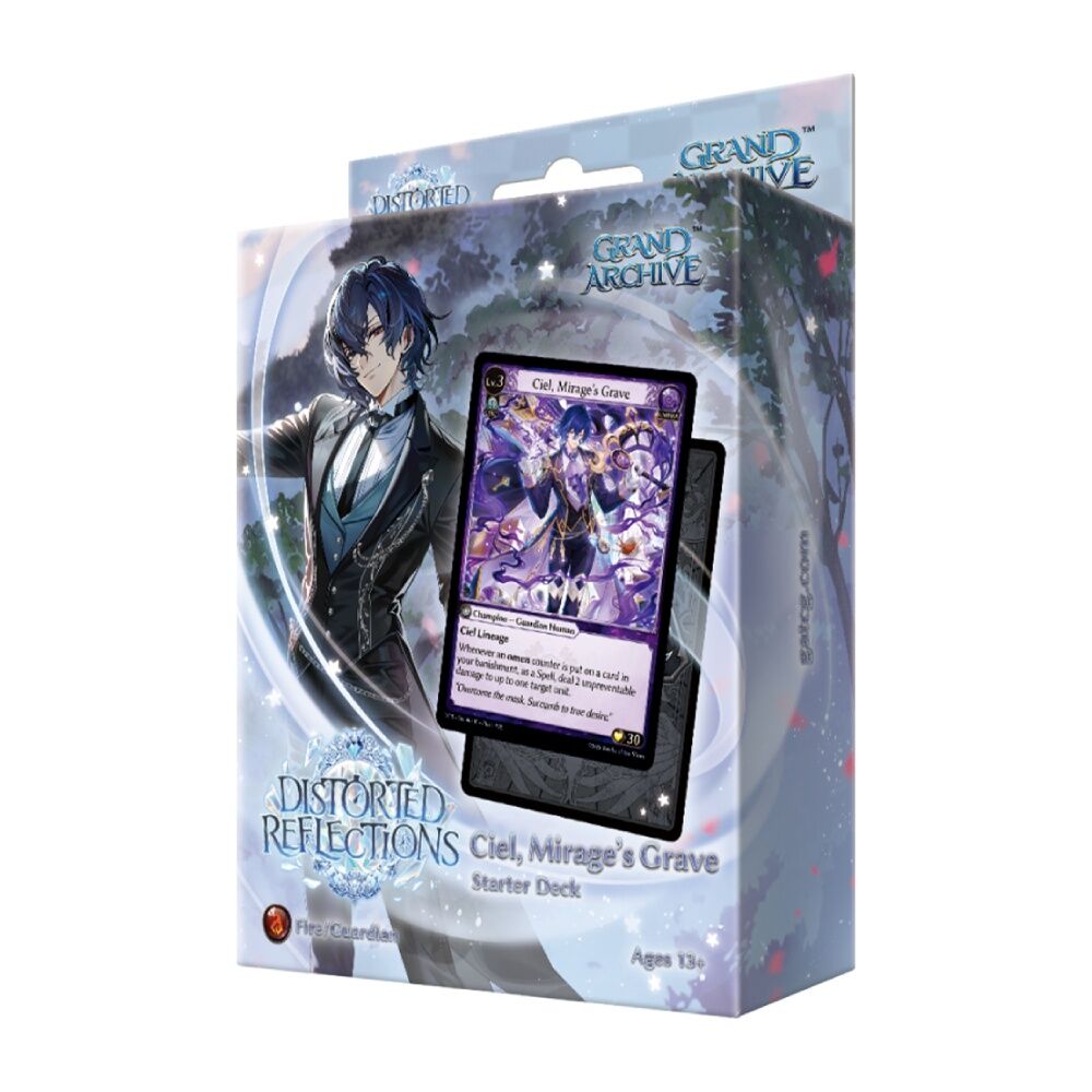 Grand Archive TCG: Disorted Reflections - Starter Deck Display - Ciel Mirage Grave