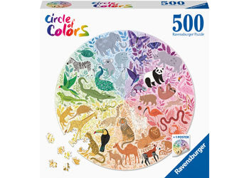 Ravensburger - Circle of Colors - Animals 500 Piece Jigsaw