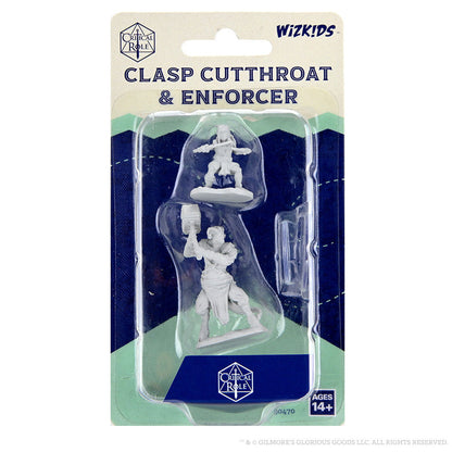Critical Role Wave 2: Clasp Cutthroat & Enforcer Unpainted Miniature - Good Games
