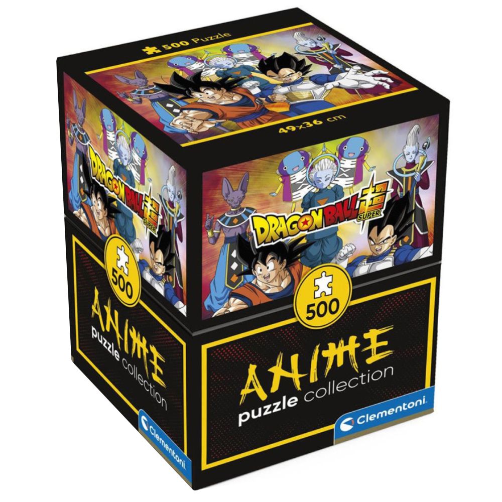 Clementoni - Puzzle HQC Anime Cube Dragonball 500 Piece Jigsaw