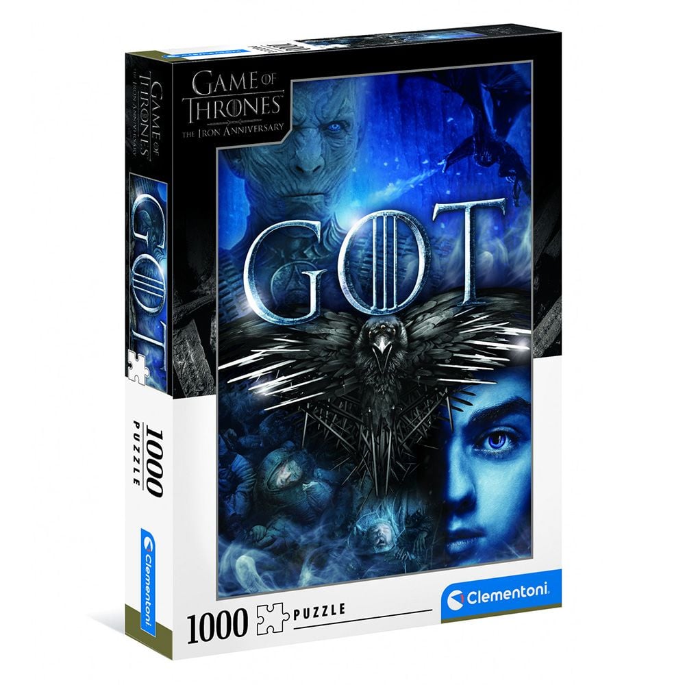 Clementoni - Game of Thrones Puzzle 1000 Piece Jigsaw