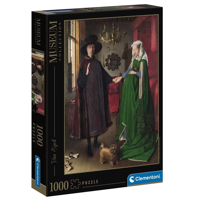Clementoni - Museum Collection - Van Eyck Arnolfini Portrait 1000 Piece Jigsaw - Good Games