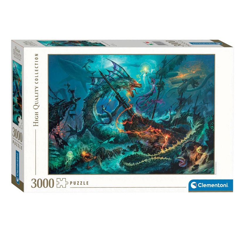 The Underwater Battle 3000 Piece Jigsaw (High Quality)