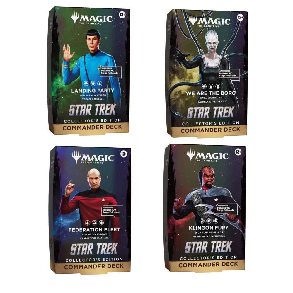 Magic: The Gathering - Star Trek Collector Commander Display