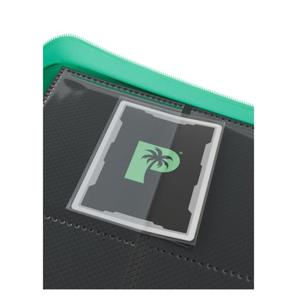 Palms Off Gaming - Collectors Series Zip Binder - 12 Pocket - Turquoise