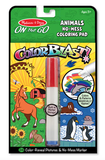 Melissa &amp; Doug - On The Go - Color Blast! - Animals - Good Games