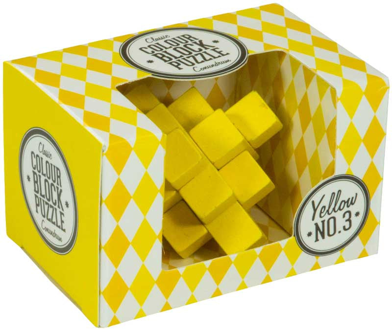 Colour Block Yellow No 3 - Good Games