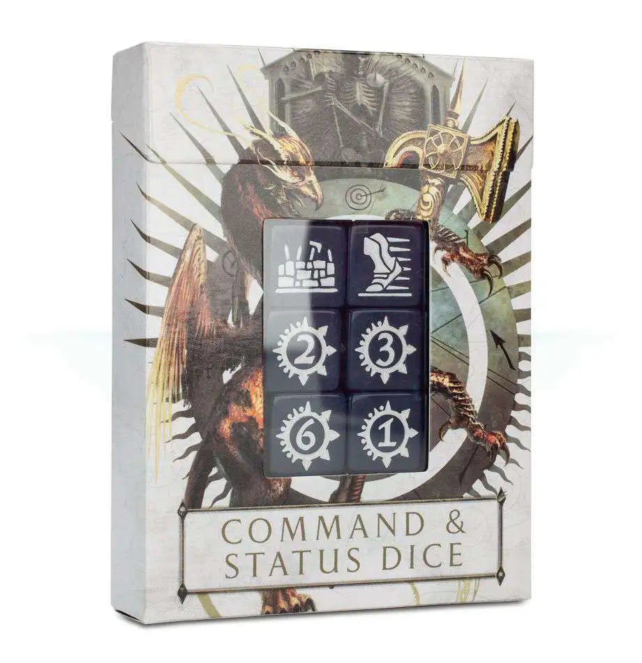 Warhammer Age of Sigmar - Command &amp; Status Dice (86-80)