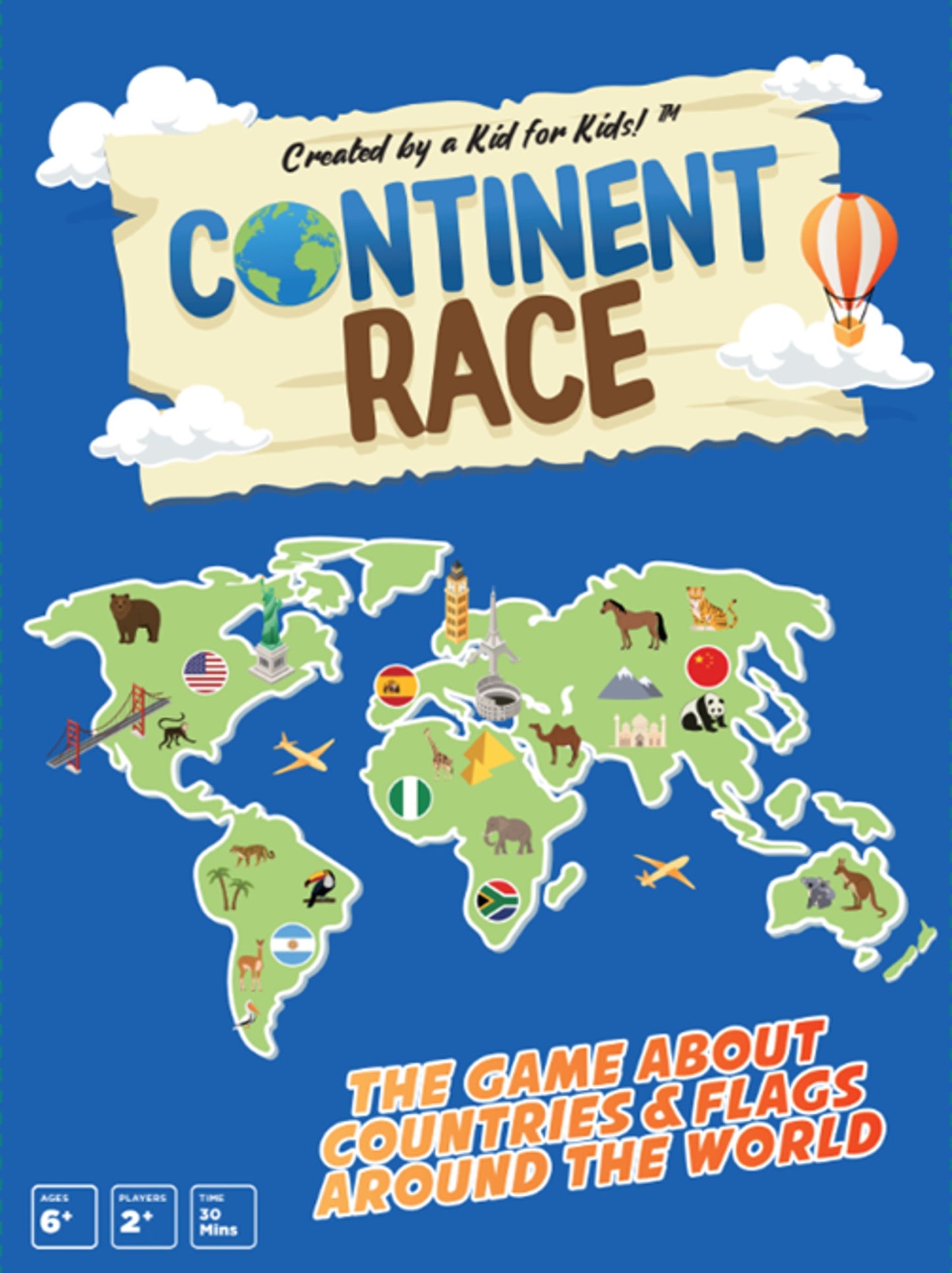 Byron’s Games: Continent Race