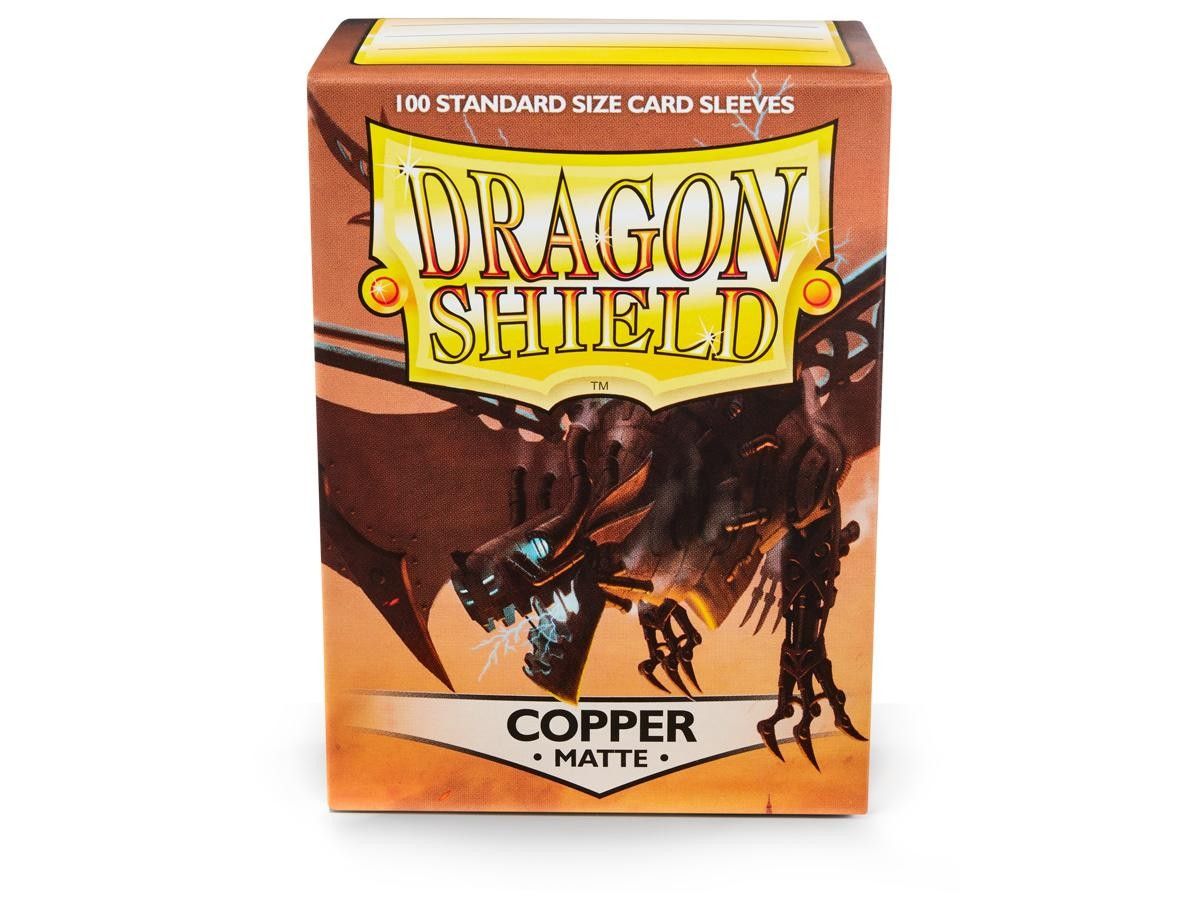 Dragon Shield - Standard Matte Sleeves (100) - Copper
