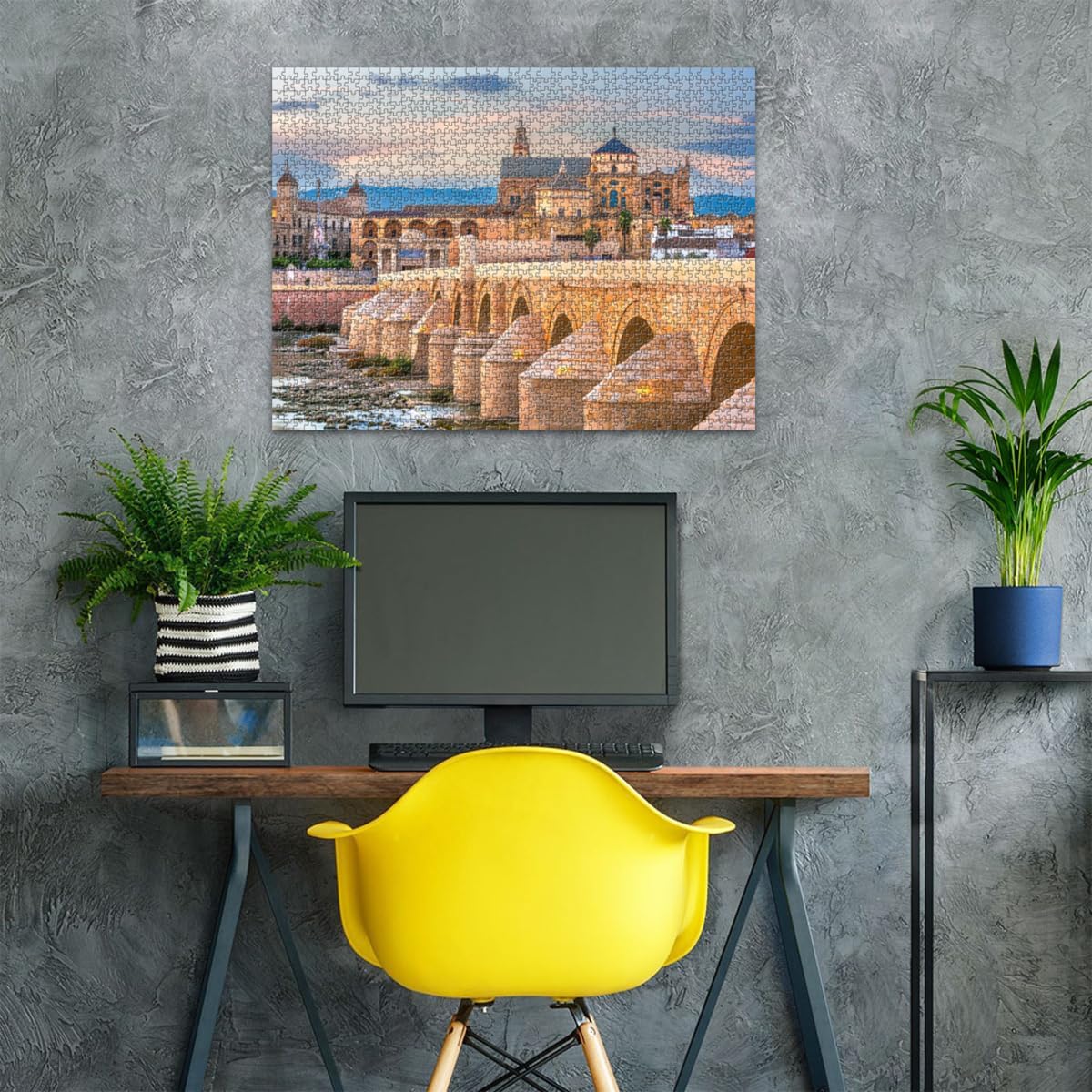 Ravensburger cordoba spain puzzle 1500 Piece Jigsaw completed puzzle hang on wall