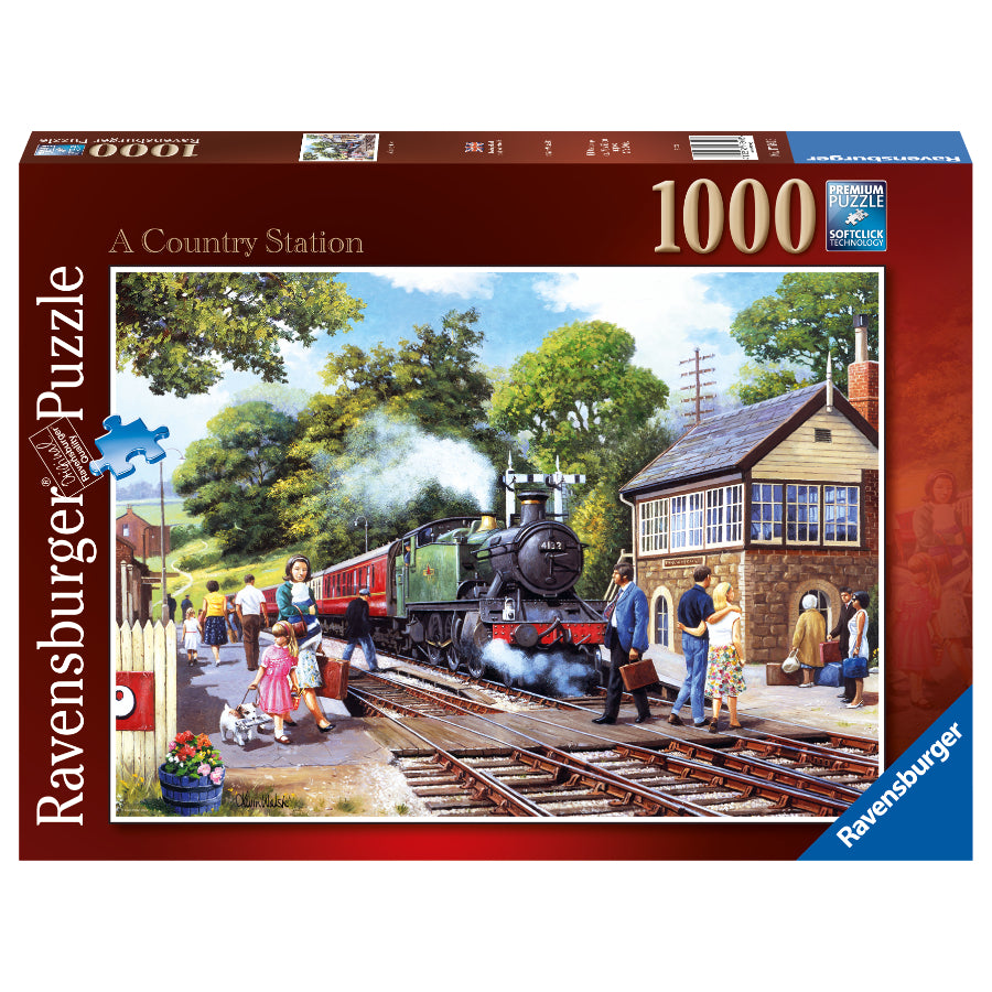 Ravensburger - A Country Station 1000 Piece Jigsaw - Good Games