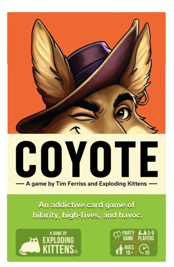 Coyote Scramble (Small Box) - By Exploding Kittens - Good Games