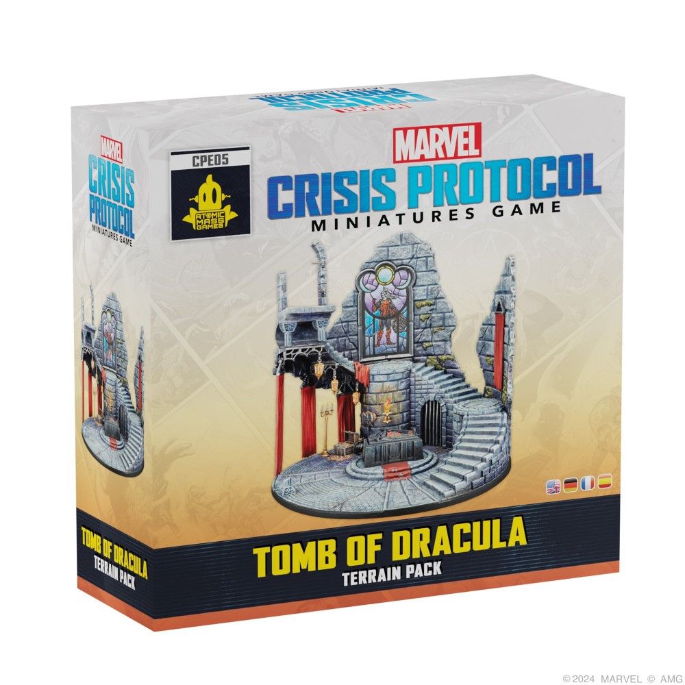 Marvel: Crisis Protocol - Tomb of Dracula Terrain Pack - Good Games