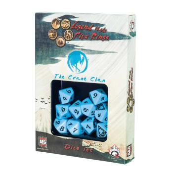 Q Workshop - L5r Dice Set Crane Clan - Good Games