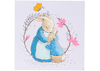 Crystal Art - Peter Rabbit And Mum - Good Games