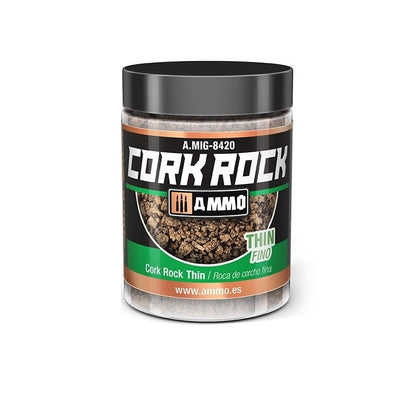 Ammo by MIG Dioramas Terraform Cork Rock Granulate 100ml - Thin - Good Games