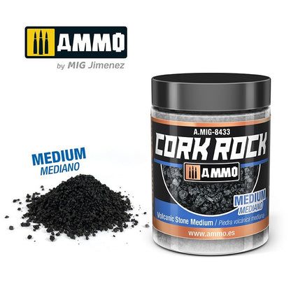 Ammo by MIG - Dioramas Terraform Cork Rock 100ml - Volcanic Rock Medium - Good Games