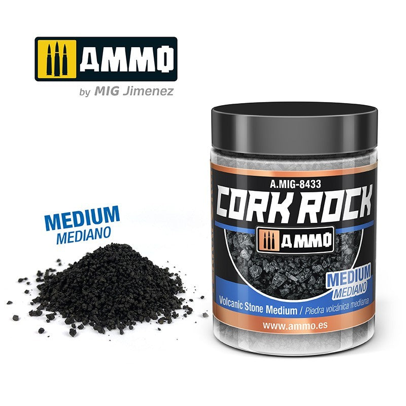 Ammo by MIG - Dioramas Terraform Cork Rock 100ml - Volcanic Rock Medium - Good Games