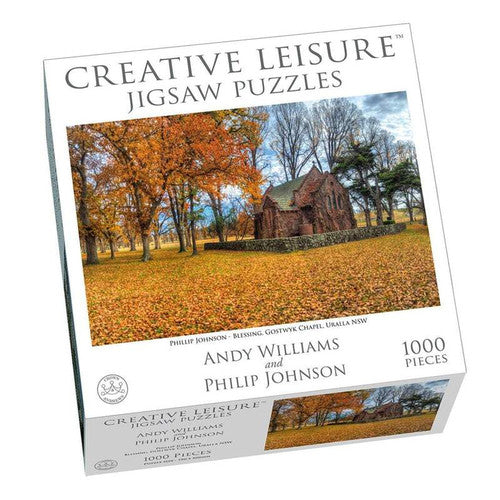 Creative Leisure Jigsaw Blessing Gostwyk Chapel Uralla NSW 1000 Piece Jigsaw (Phillip Johnson) VIC (Phillip Johnson) - Good Games