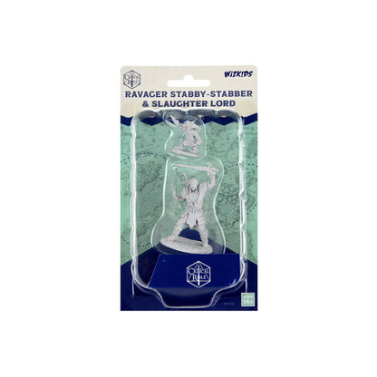 Critical Role Wave 2 - Ravager Stabby-Stabber & Slaughter Lord Unpainted Miniatures - Good Games