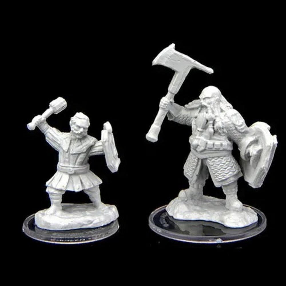 Critical Role Wave 2 - Kymal Militia Brawler &amp; Jorenn Militia Holy Axeman Unpainted Miniatures - Good Games