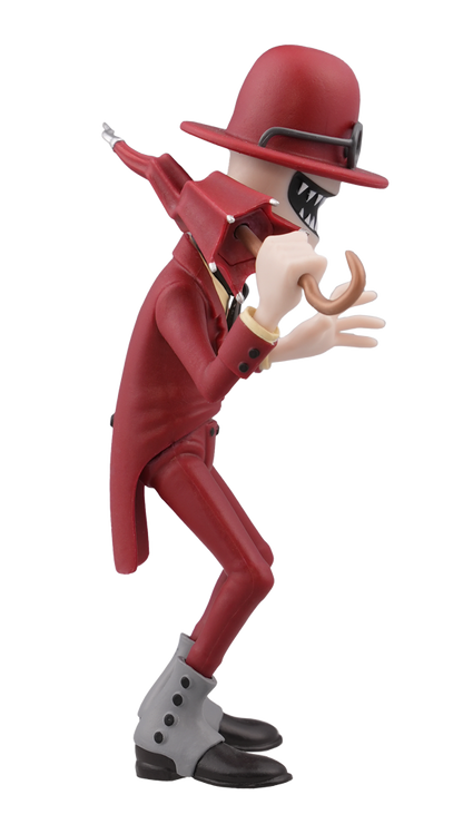 Full body shot of Crooked Man Minix with dynamic stance