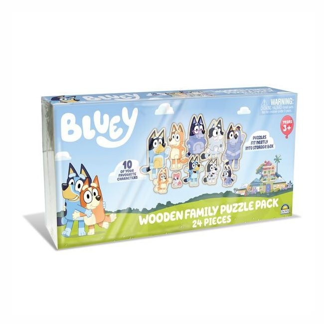 Bluey Wooden Family Puzzle - Good Games