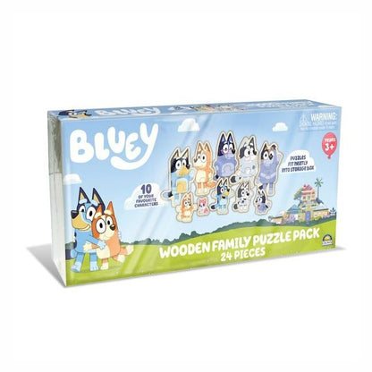 Bluey Wooden Family Puzzle - Good Games