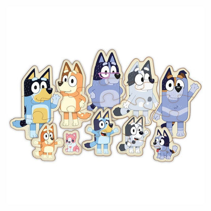 Bluey Wooden Family Puzzle - Good Games
