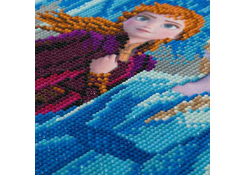 Crystal Art - Elsa Anna & Olaf 30x30cm Kit
