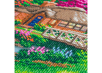 Crystal Art - Friendship Cottage 30x30cm Kit