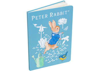 Crystal Art - Peter Rabbit Notebook 18x26cm