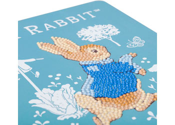 Crystal Art - Peter Rabbit Notebook 18x26cm
