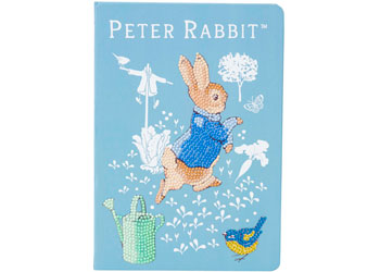 Crystal Art - Peter Rabbit Notebook 18x26cm