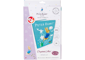 Crystal Art - Peter Rabbit Notebook 18x26cm