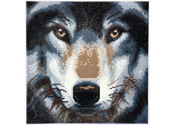 Crystal Art - Wolf 30x30cm Kit
