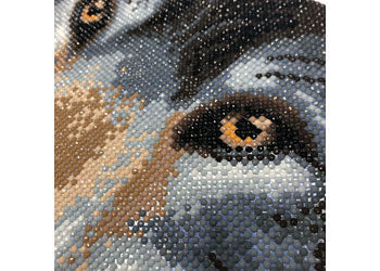 Crystal Art - Wolf 30x30cm Kit