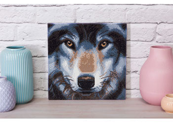 Crystal Art - Wolf 30x30cm Kit